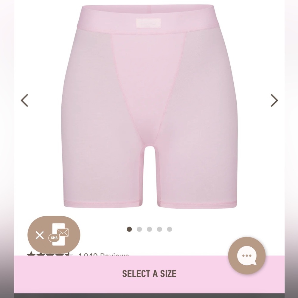 SKIMS Boyfriend Boxer NWT